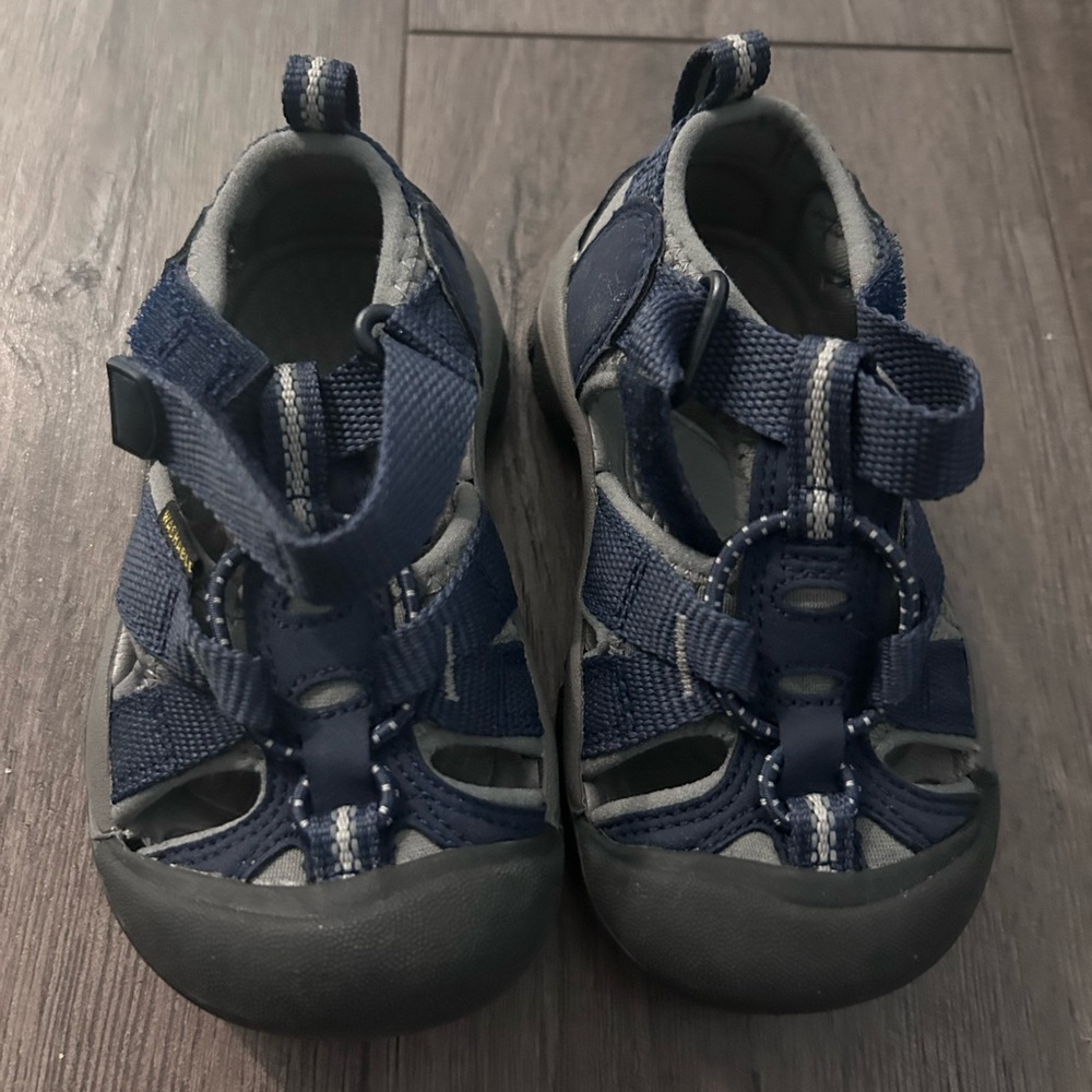 Kids Navy Blue Outdoor Sandals